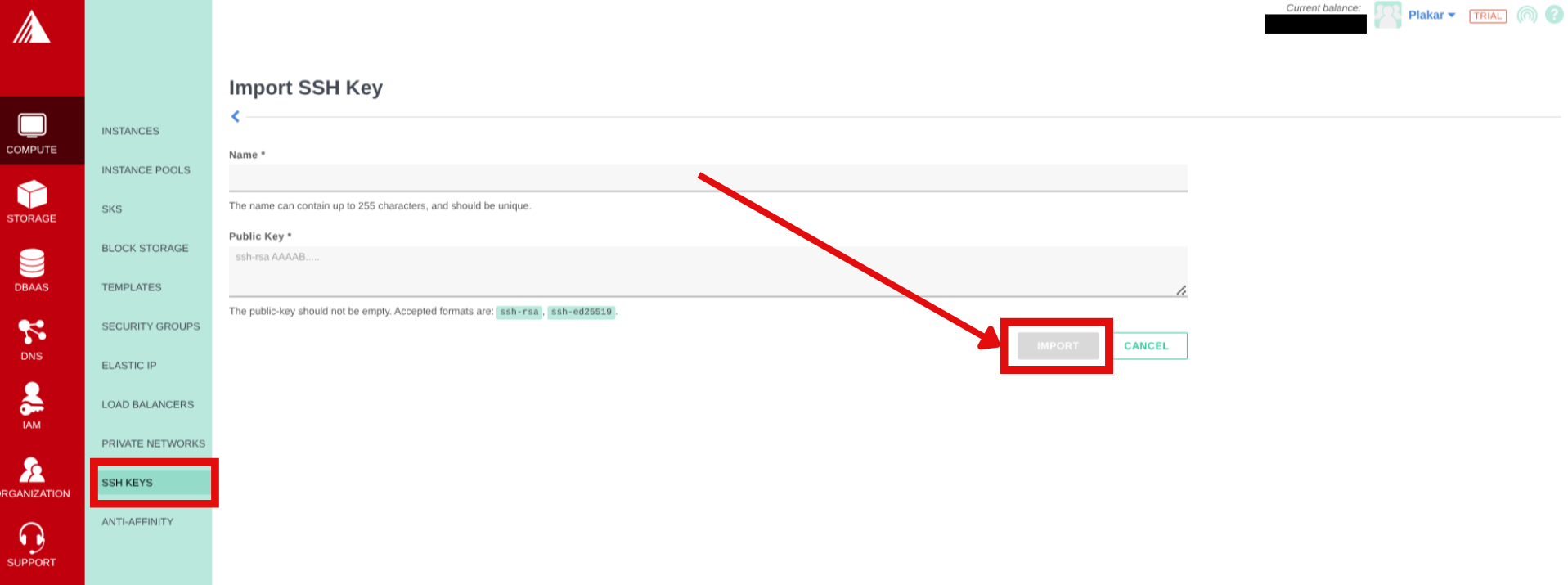 Setup SSH Keys